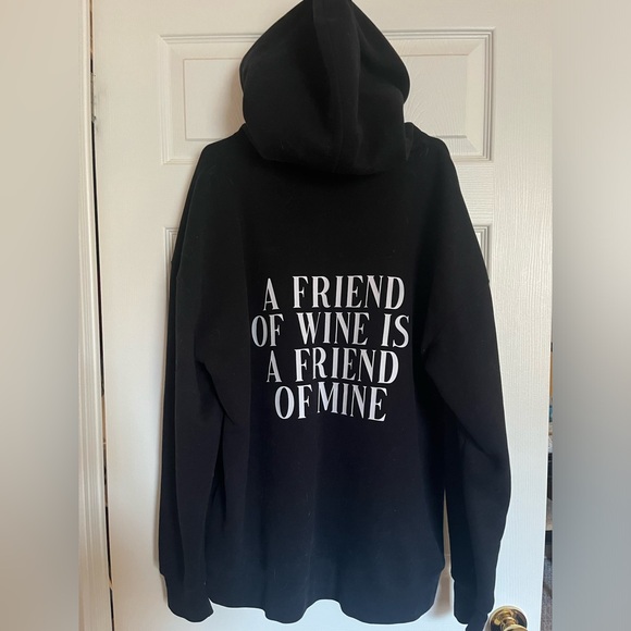 Brunette the Label Wine Time Hoodie - Picture 1 of 3